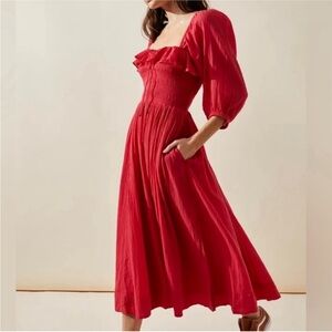 Free People Oasis Midi Dress